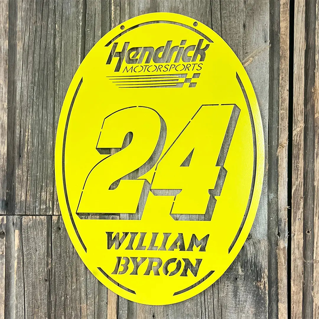 William Byron #24 Welcome Circle