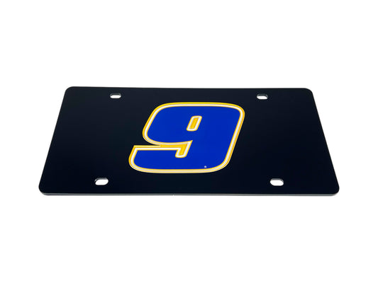 Chase Elliott #9 NAPA Acrylic License Plate