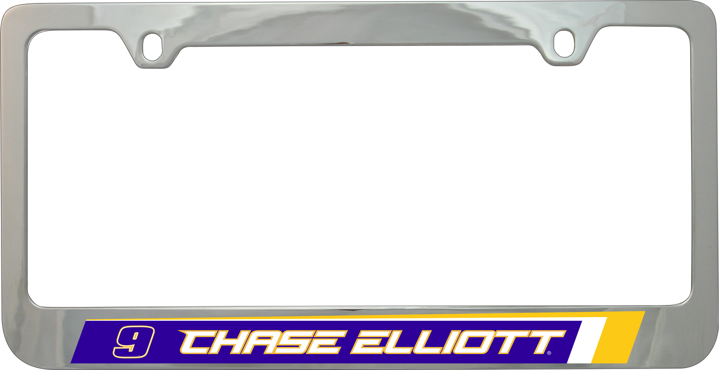 Chase Elliott #9 NAPA Chrome License Plate Frame