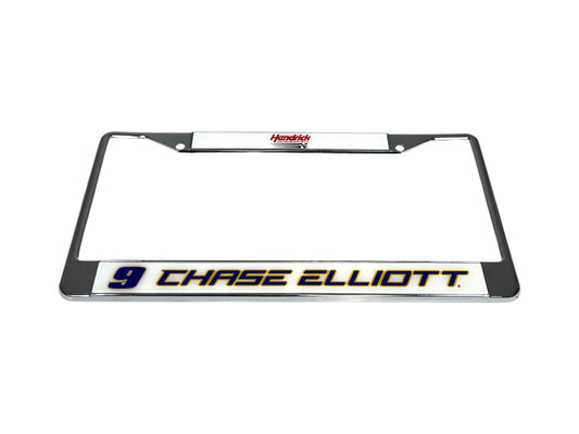 Chase Elliott #9 NAPA Chrome License Plate Frame