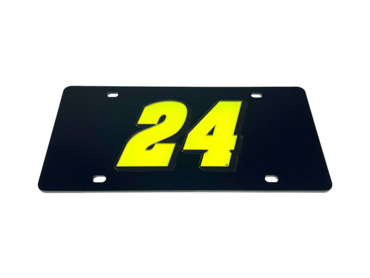 William Byron #24 Raptor Acrylic License Plate