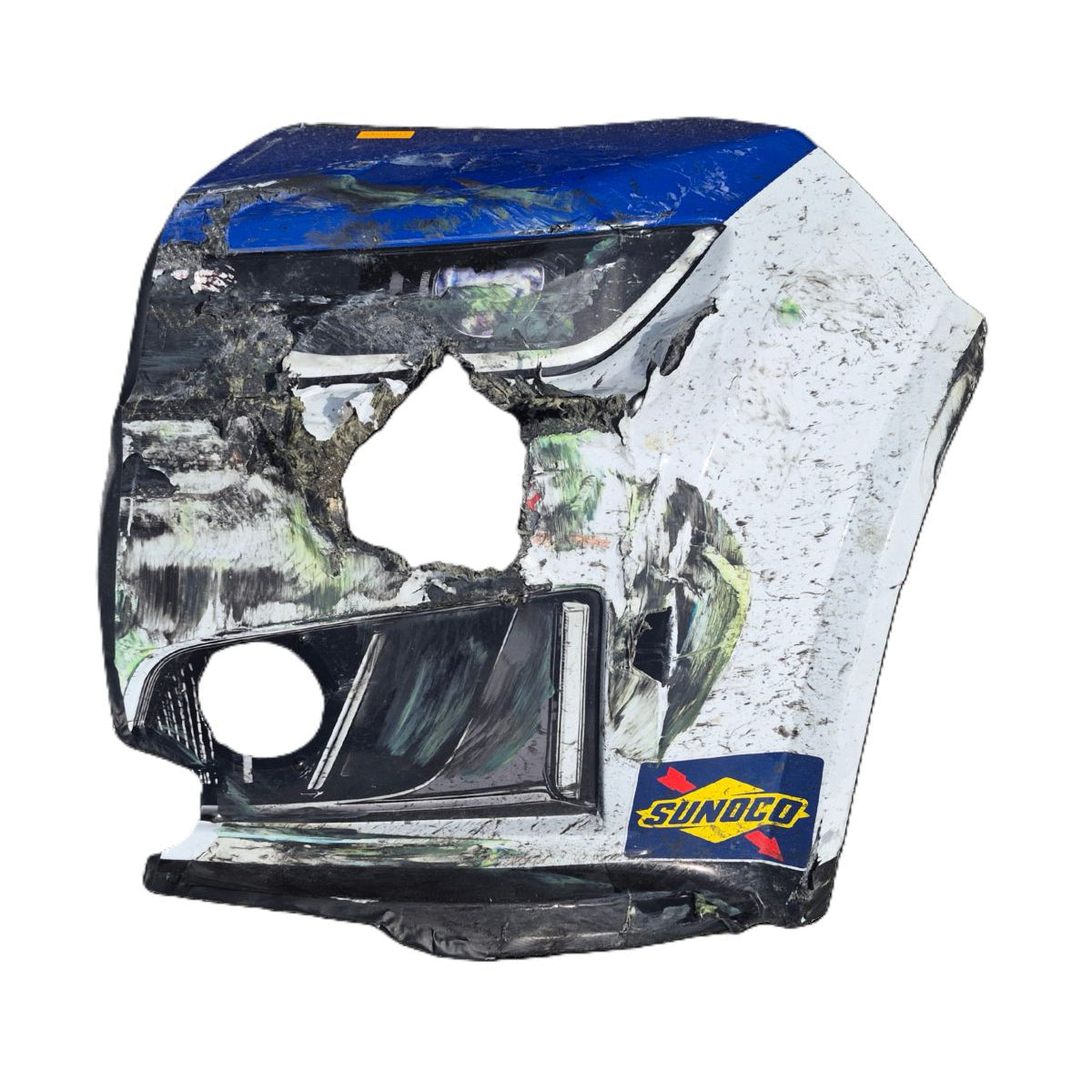 Race Used 2026 Chase Elliott #9 NAPA Auto Parts Left Front Nose - Nashville, Top 10, P.7