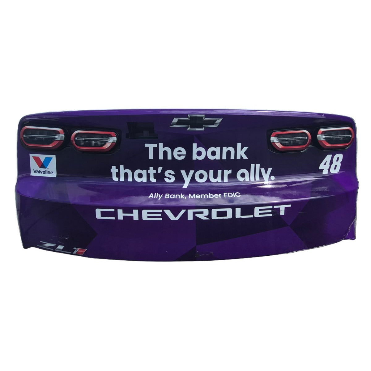 Race Used 2026 Alex Bowman #48 Ally Rear Bumper - Nashville