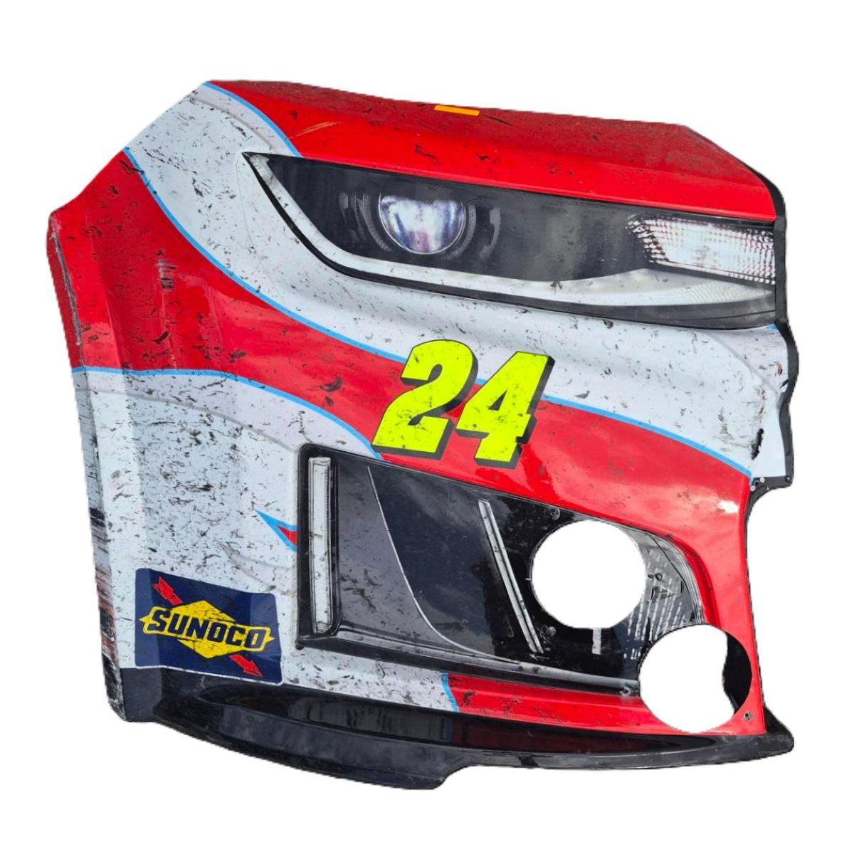 Race Used 2026 William Byron #24 Raptor Right Front Nose - Nashville