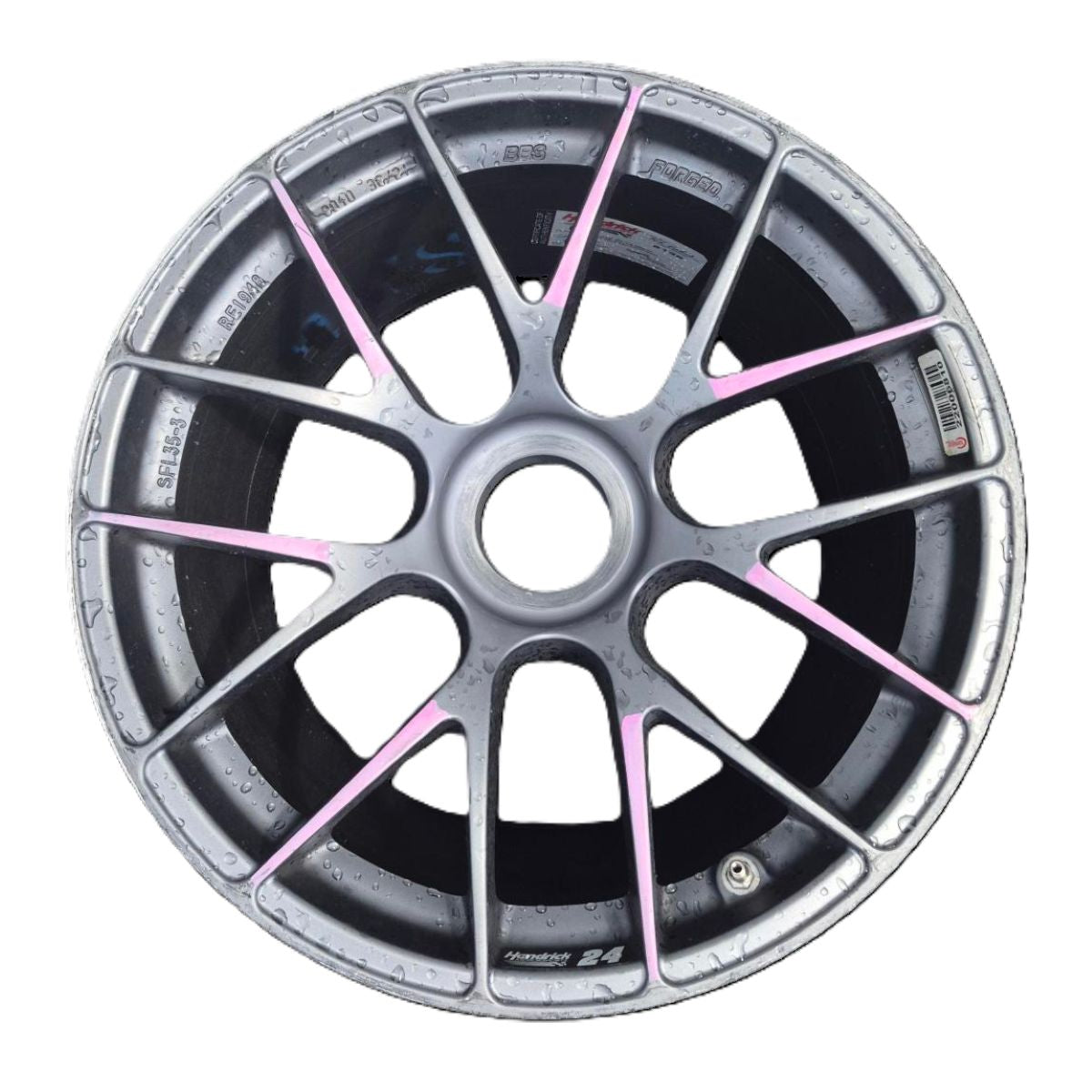 Race Used William Byron #24 BBS Wheel