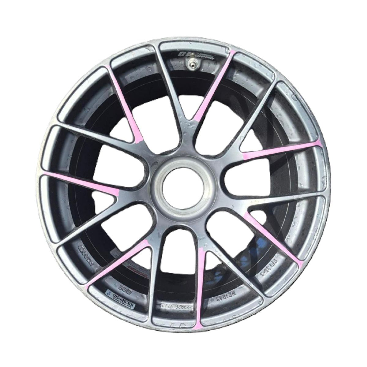 Race Used Alex Bowman #48 BBS Wheel