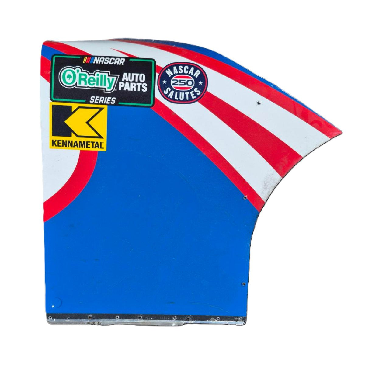 Race Used 2026 Corey Day #17 HendrickCars.com Right Side Contingency Panel - Nashville, Top 10, P.9