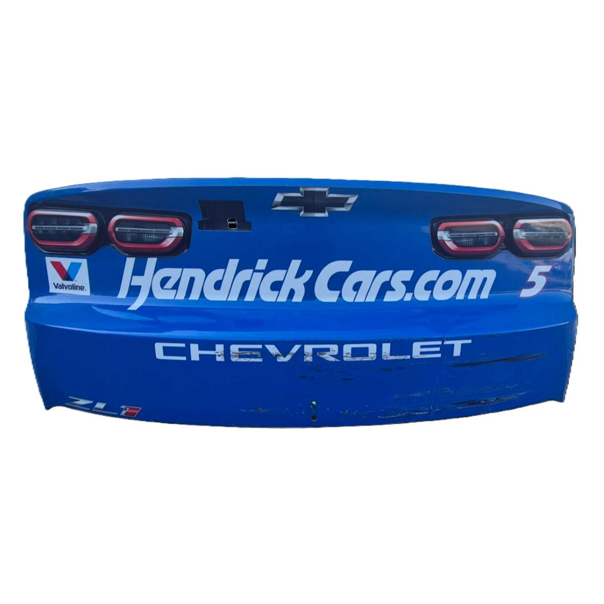 Race Used 2026 Kyle Larson #5 HendrickCars.com Rear Bumper - Michigan, Top 5, P.4