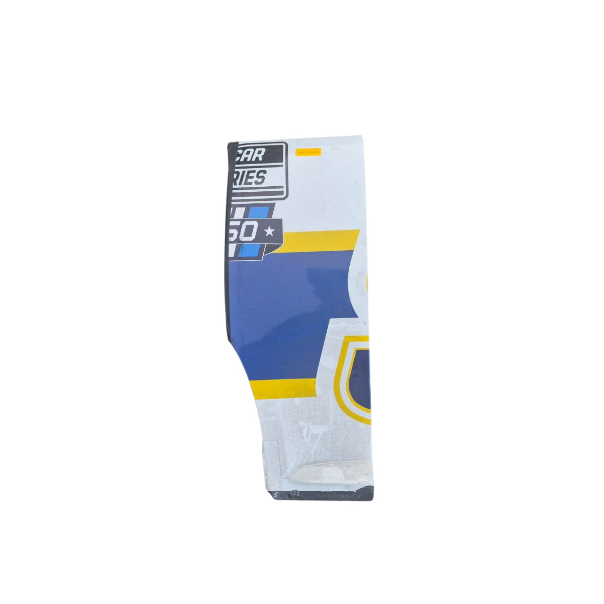 Race Used 2026 Chase Elliott #9 NAPA Auto Parts Partial Left Front Contingency Panel - Michigan