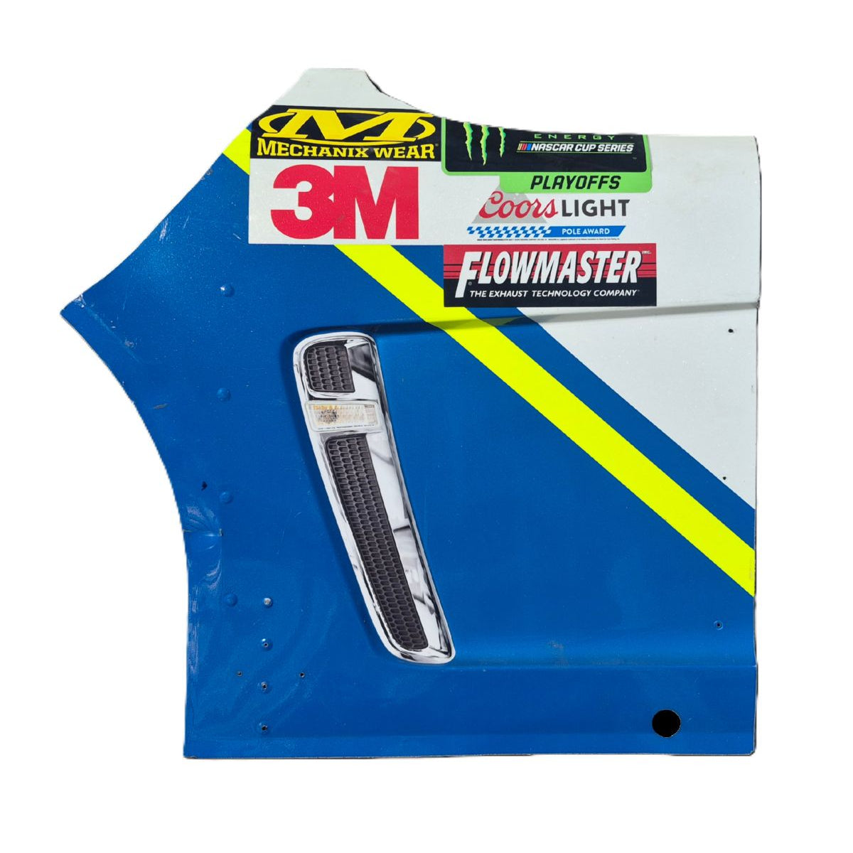 Race Used 2017 Jimmie Johnson #48 Lowe's Left Side Contingency Panel