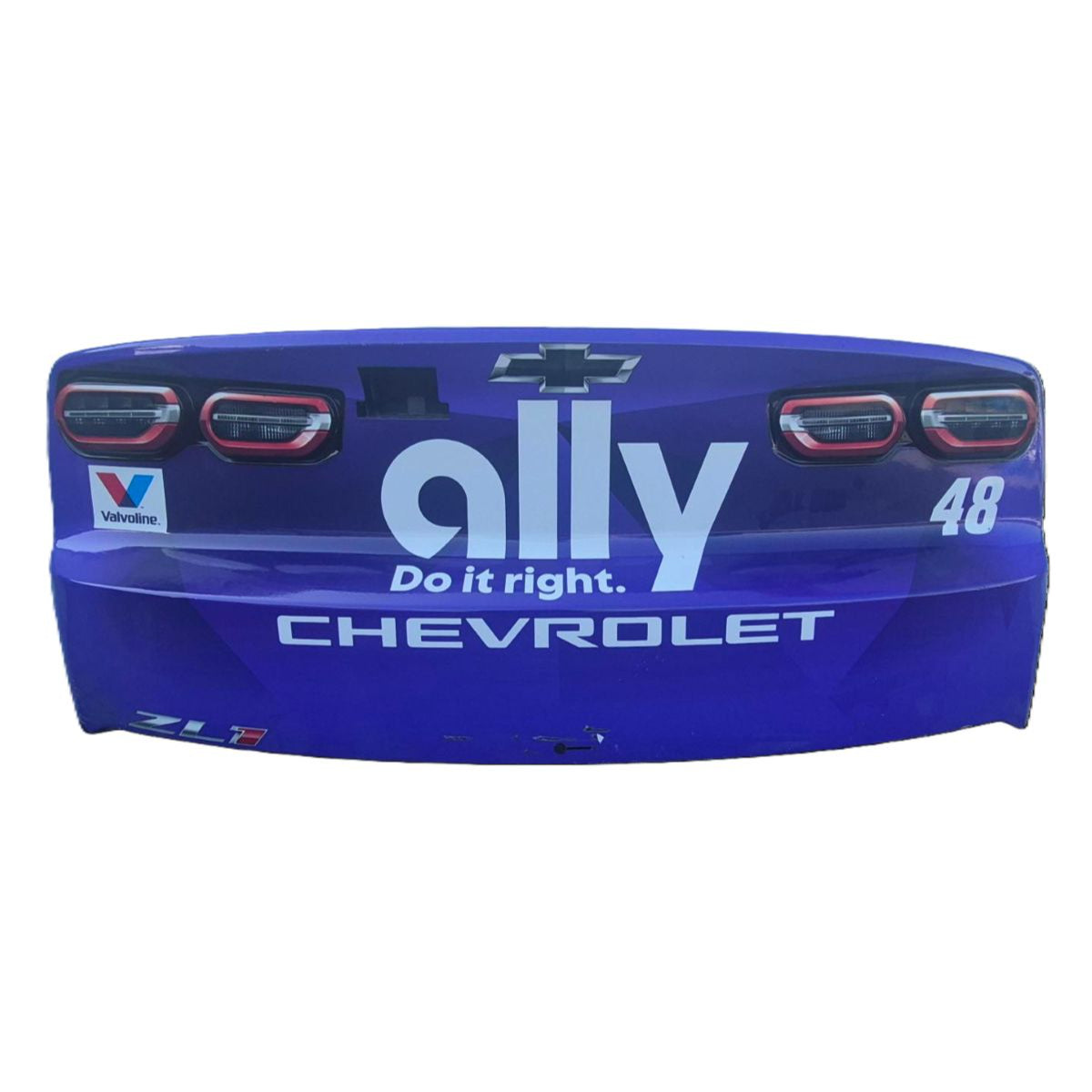 Race Used 2026 Alex Bowman #48 Ally (Rebrand) Rear Bumper - Michigan