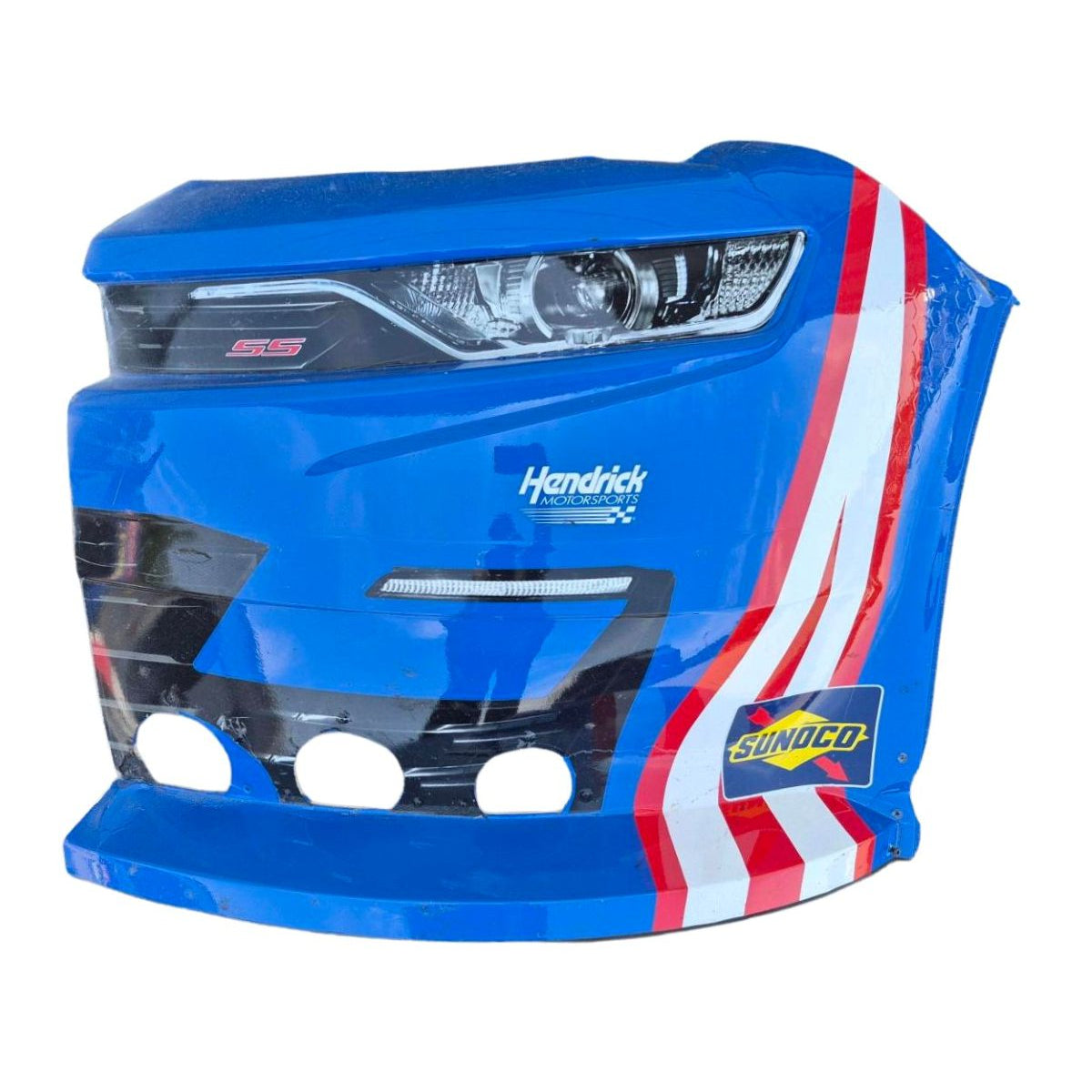 Race Used 2026 Corey Day #17 HendrickCars.com Left Front Nose - Pocono