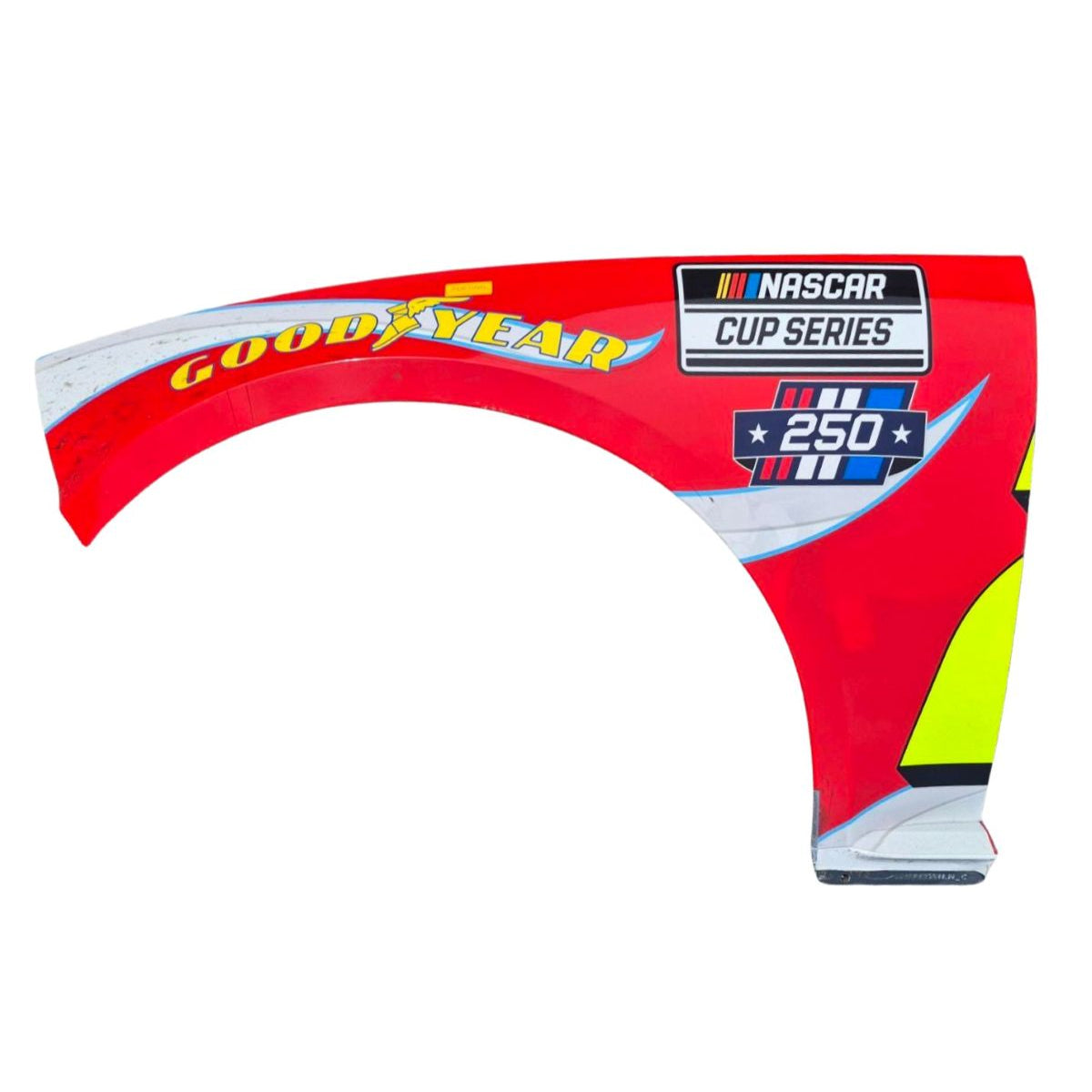 Race Used 2026 William Byron #24 Left Front Fender - Pocono, Top 3, P.3