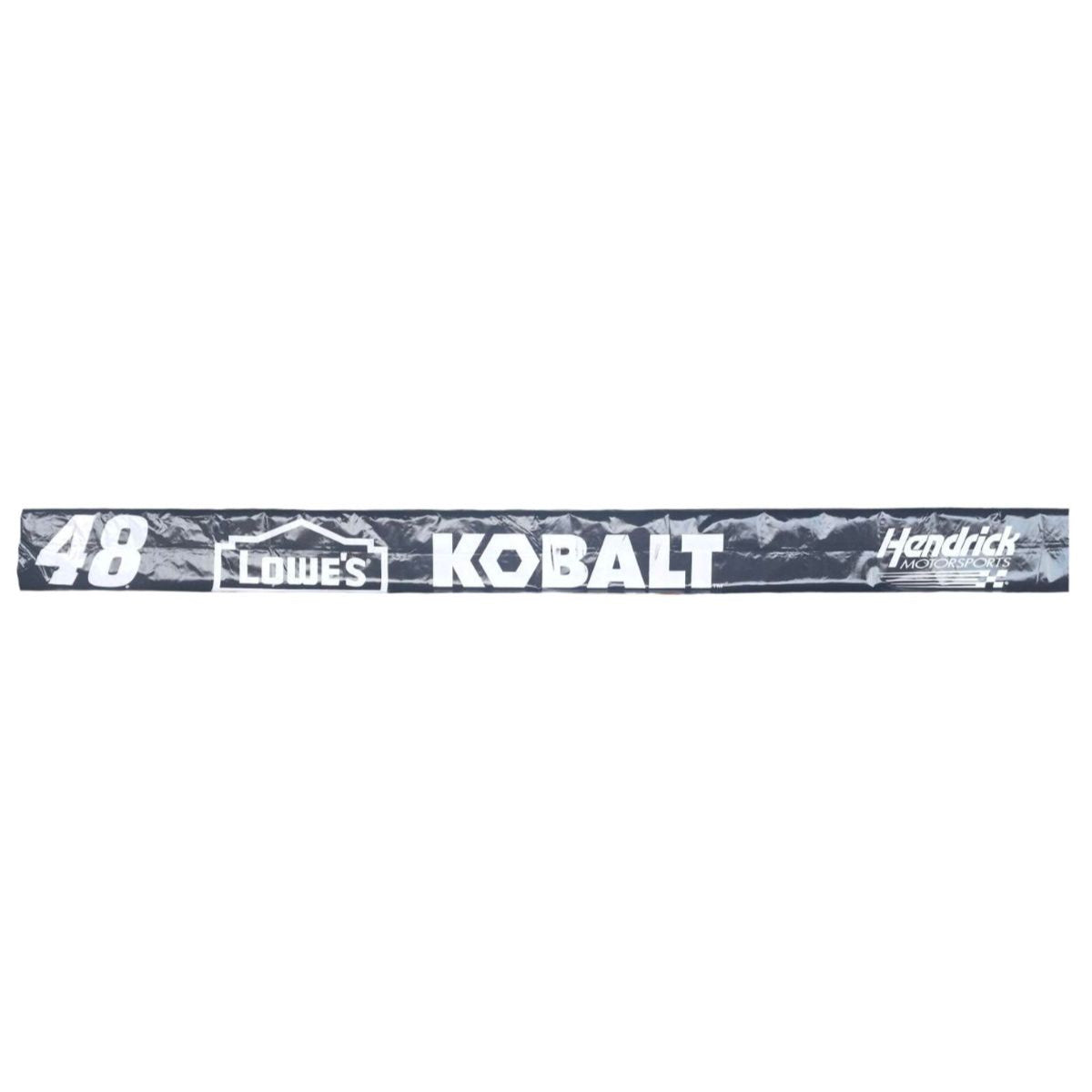 Race Used 2018 Hendrick Motorsports #48 Lowes Pit Banner