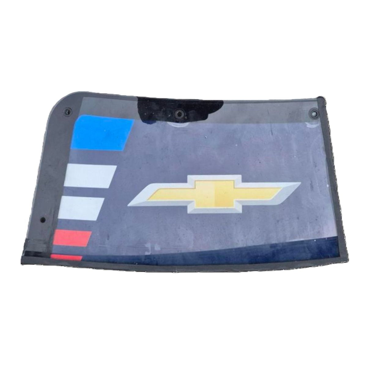 Race Used 2026 Chase Elliott #9 NAPA Windshield Name Banner & Bowtie Set - Michigan