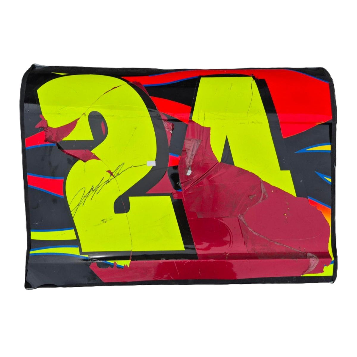 Race Used/Showcar Autographed Jeff Gordon #24 Right Side Door