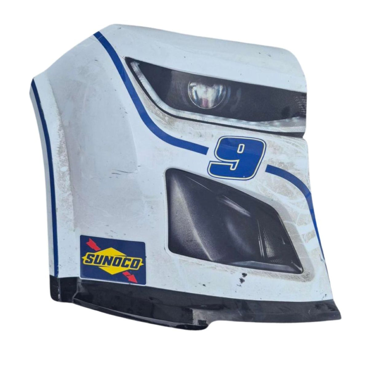 Race Used 2025 Chase Elliott #9 White NAPA Right Front Nose - Sonoma