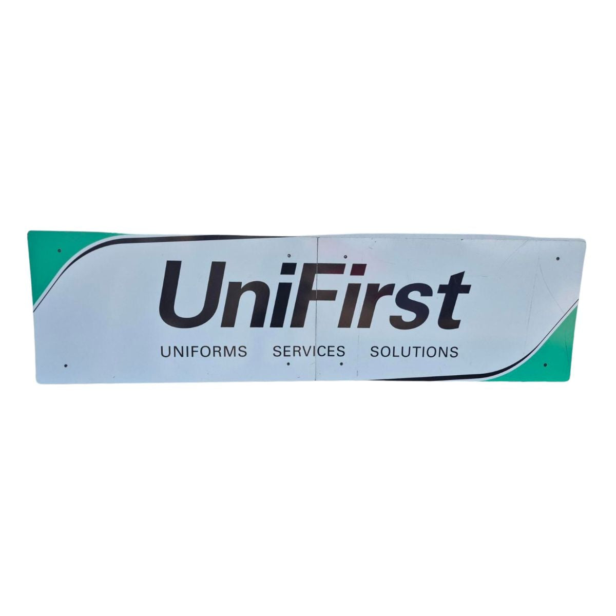 Race Used Hendrick Motorsports #9 Unifirst / Llumar Pit Box Sign