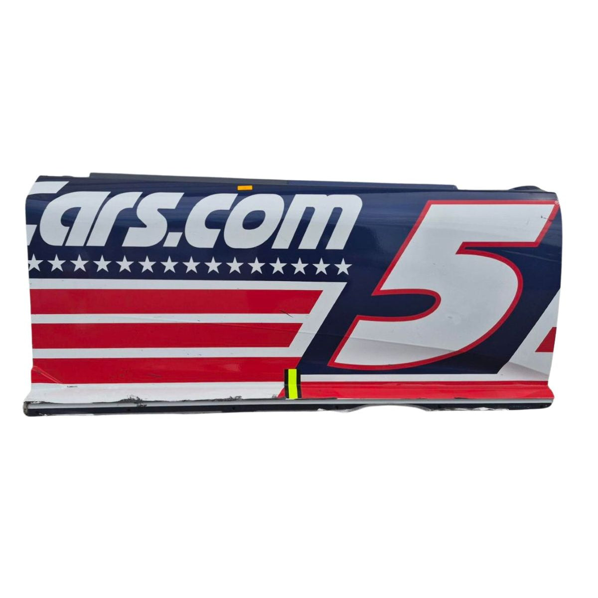 Race Used 2026 Kyle Larson #5 HendrickCars.com Patriotic Right Side Door - Inaugural Naval Base Coronado, Top 3, P.3