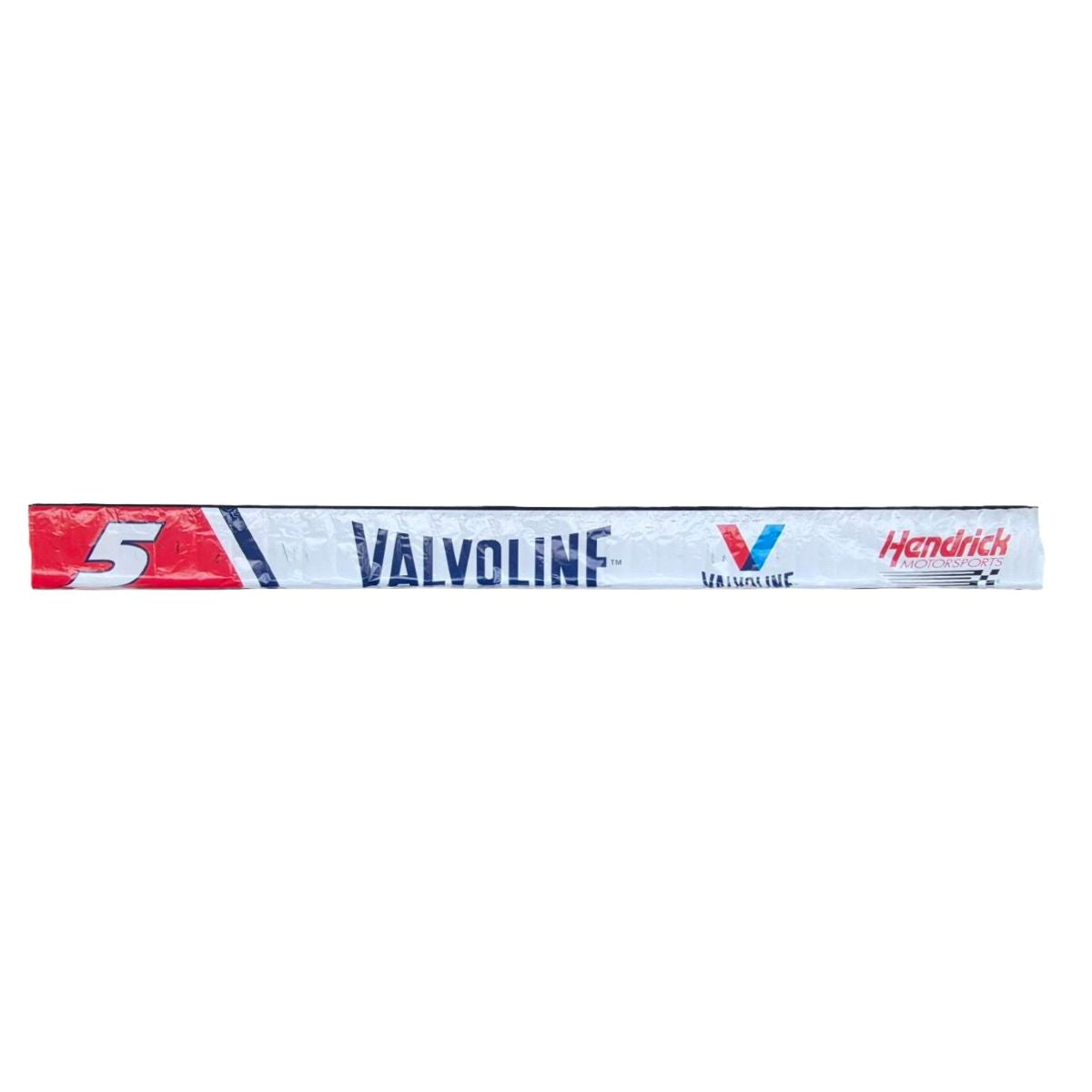 Race Used 2024 Hendrick Motorsports #5 Valvoline Pit Banner