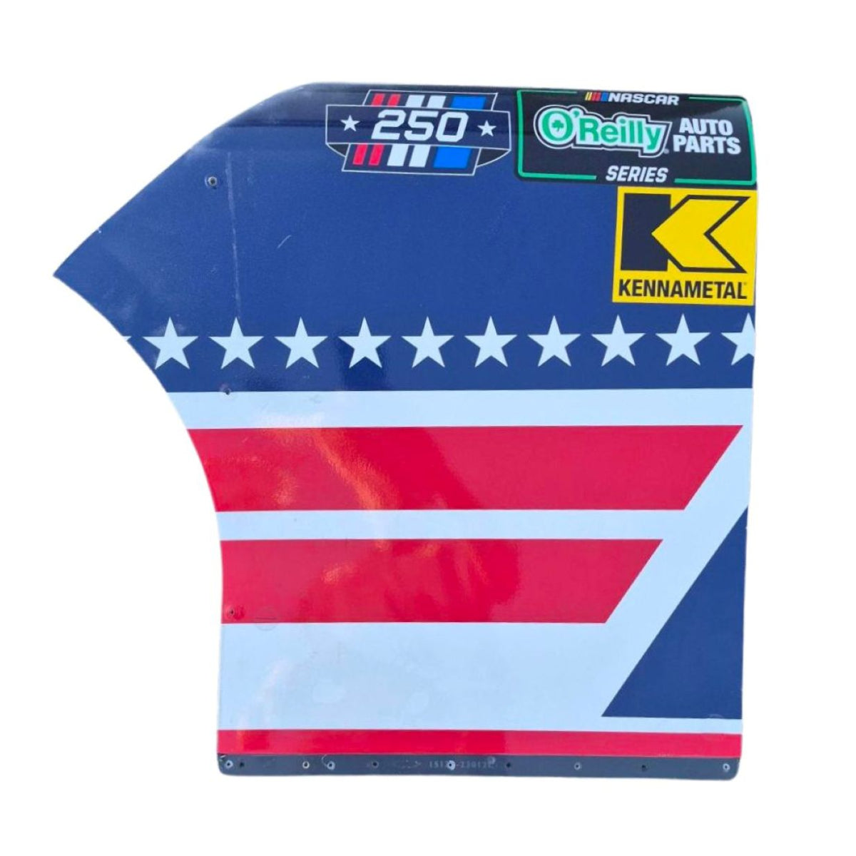 2026 Corey Day #17 HendrickCars.com Patriotic Practice Left Front Contingency Panel - Inaugural Naval Base Coronado