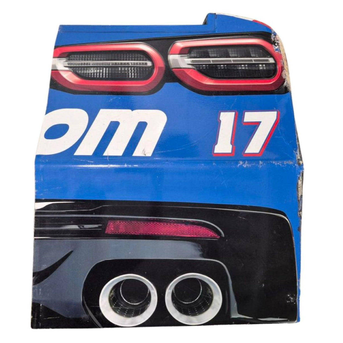 Race Used 2024 William Byron #17 HendrickCars.com Partial Right Rear Bumper - Darlington 1
