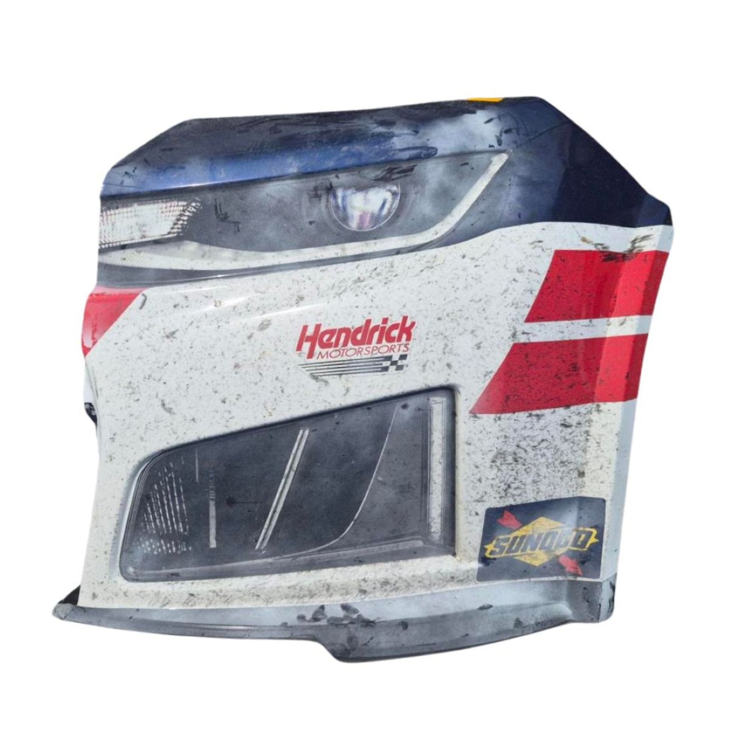 Race Used 2026 Kyle Larson #5 HendrickCars.com Patriotic Left Front Nose - Chicagoland Return