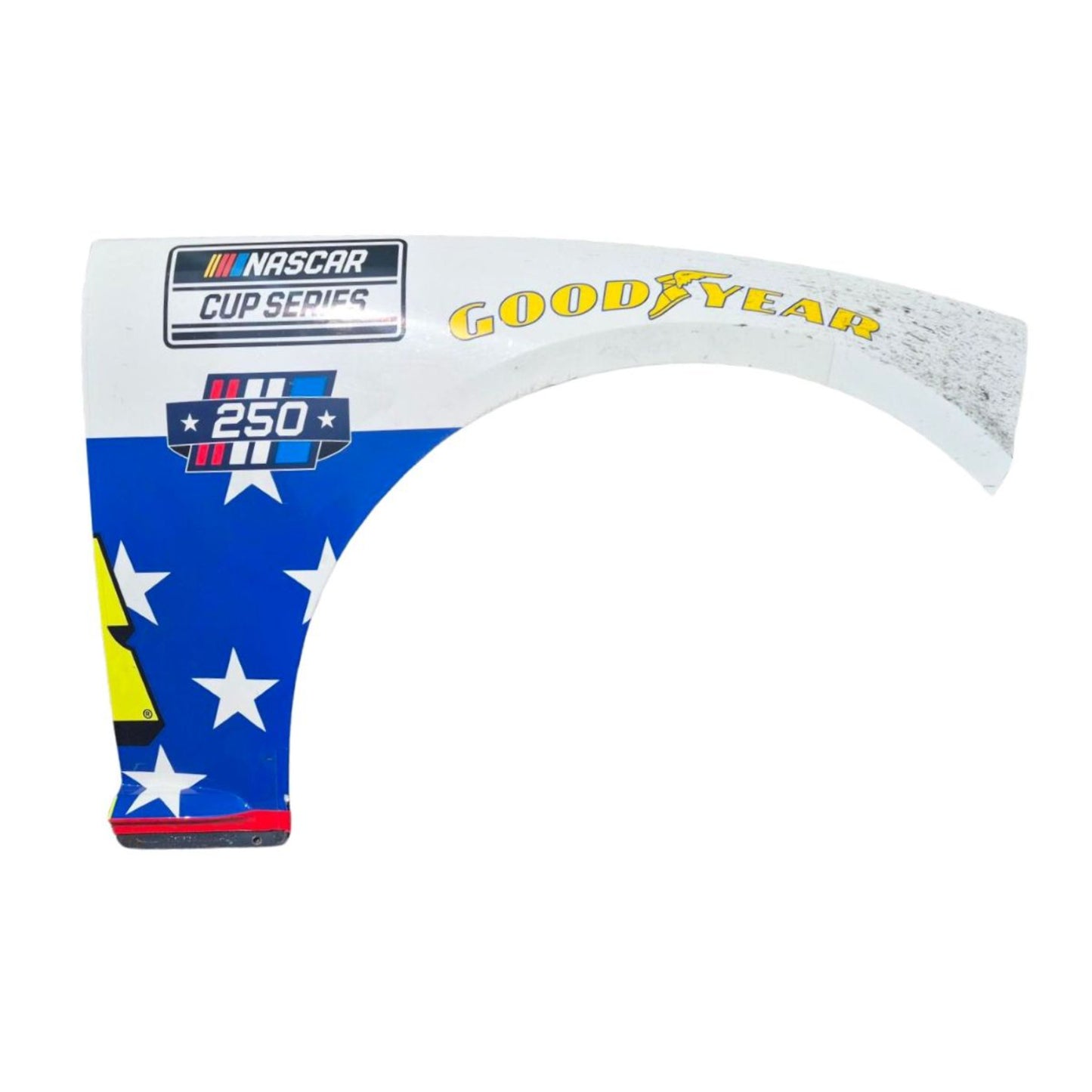 Race Used 2026 William Byron #24 Anduril Right Front Fender - Chicagoland Return, Top 5, P.4