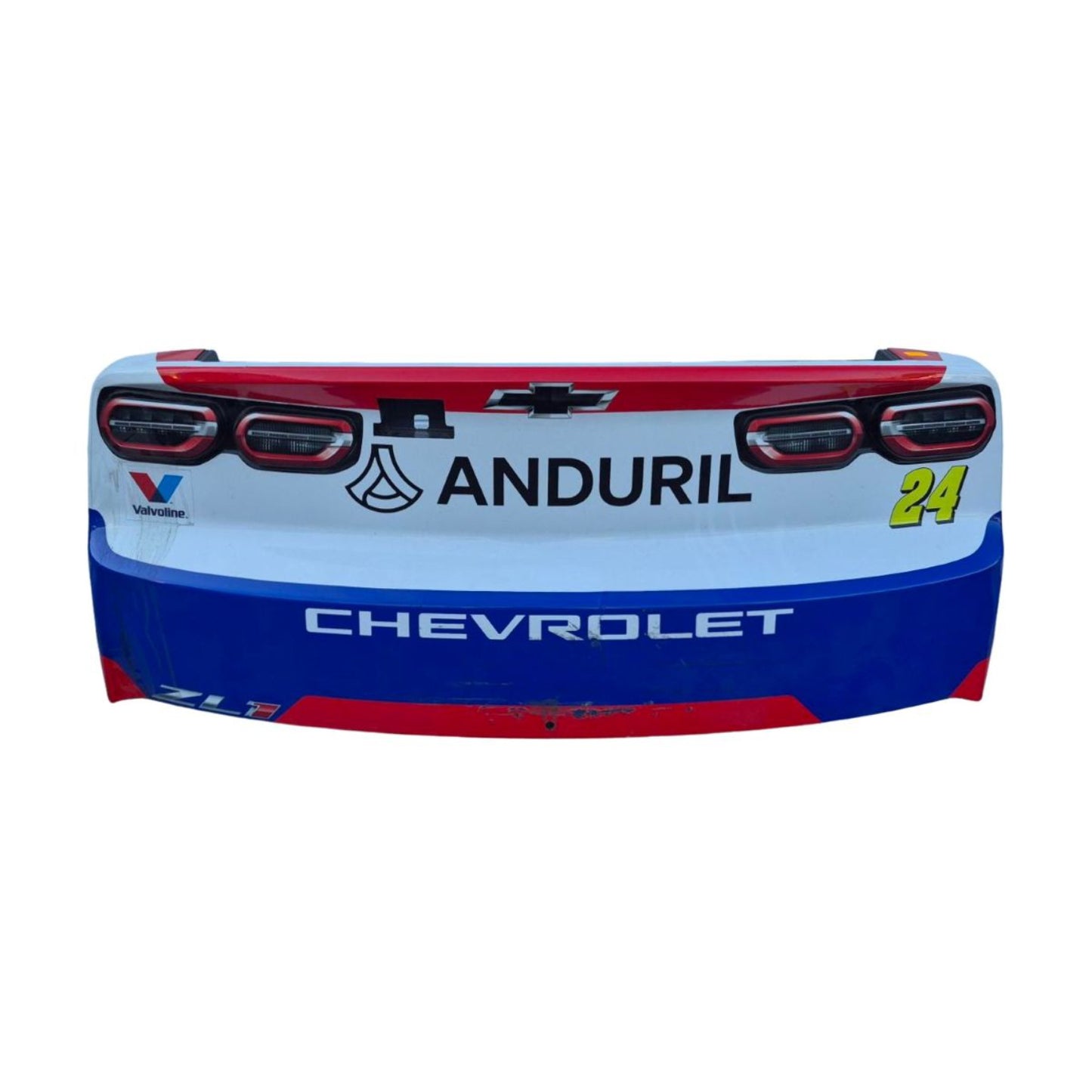 Race Used 2026 William Byron #24 Anduril Rear Bumper - Chicagoland Return, Top 5, P.4