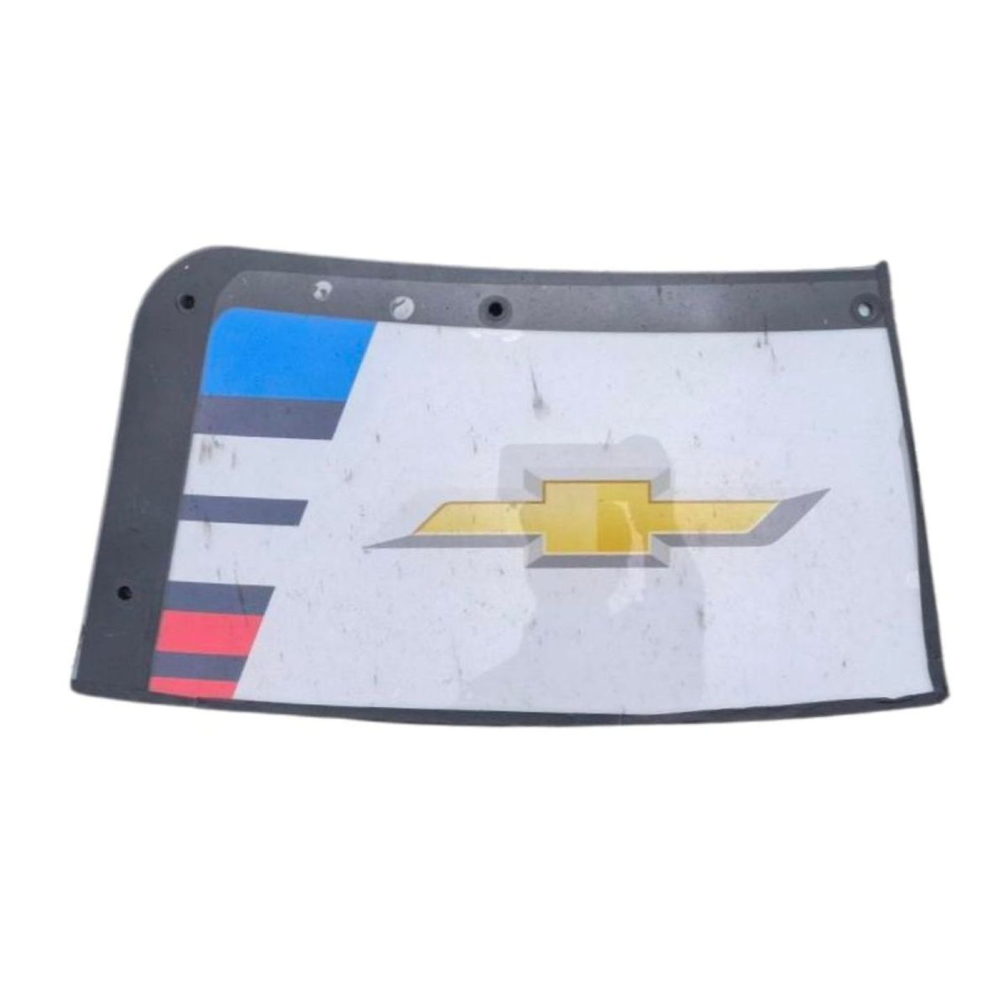 Race Used 2026 Alex Bowman #48 Ally Windshield Name Banner & Bowtie Set - Chicagoland Return, Top 5, P.5