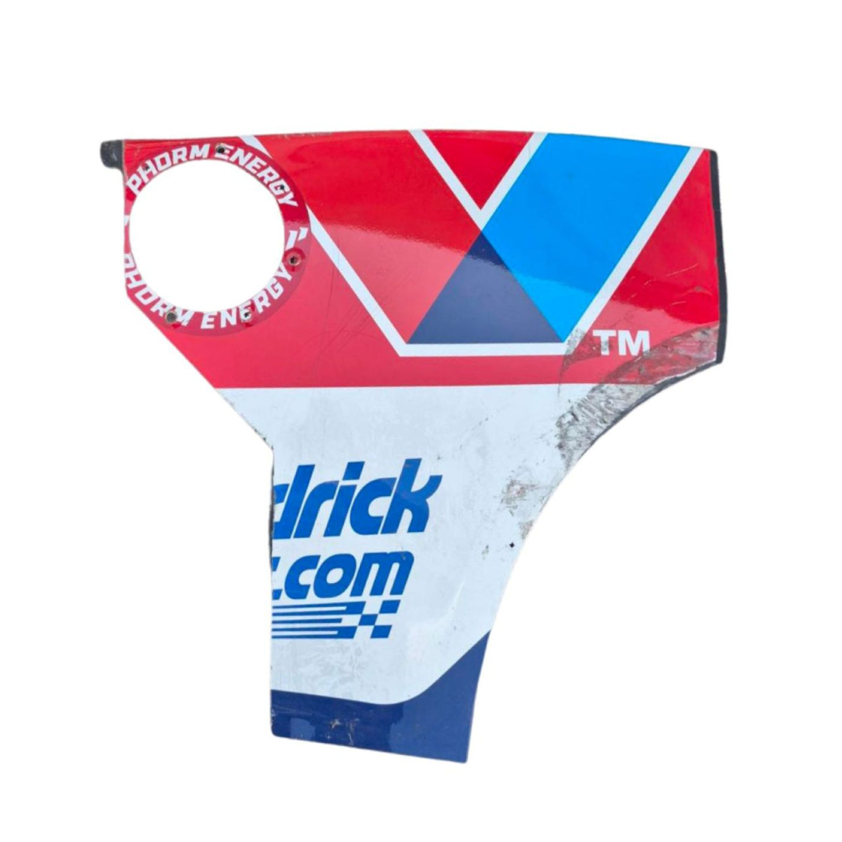 Race Used 2025 Kyle Larson #5 Valvoline Partial Right Rear Quarter Panel ( 2of 2 ) - Chicago