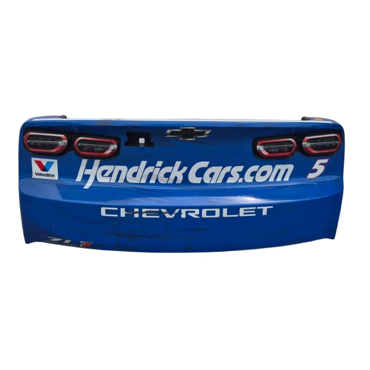 Race Used 2026 Kyle Larson #5 HendrickCars.com Rear Bumper - North Wilkesboro