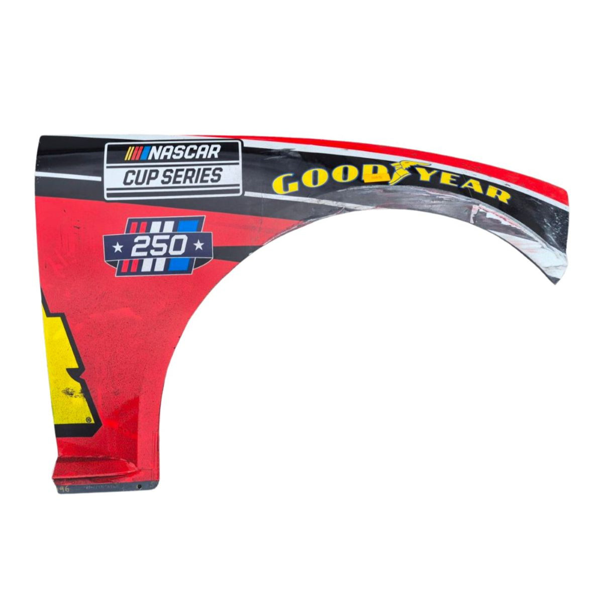 Race Used 2026 William Byron #24 All-Pro Left Front Fender - North Wilkesboro