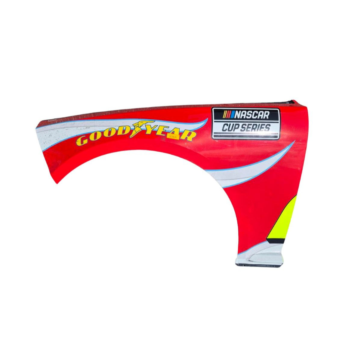 Race Used 2026 William Byron #24 Raptor Left Front Fender - Iowa