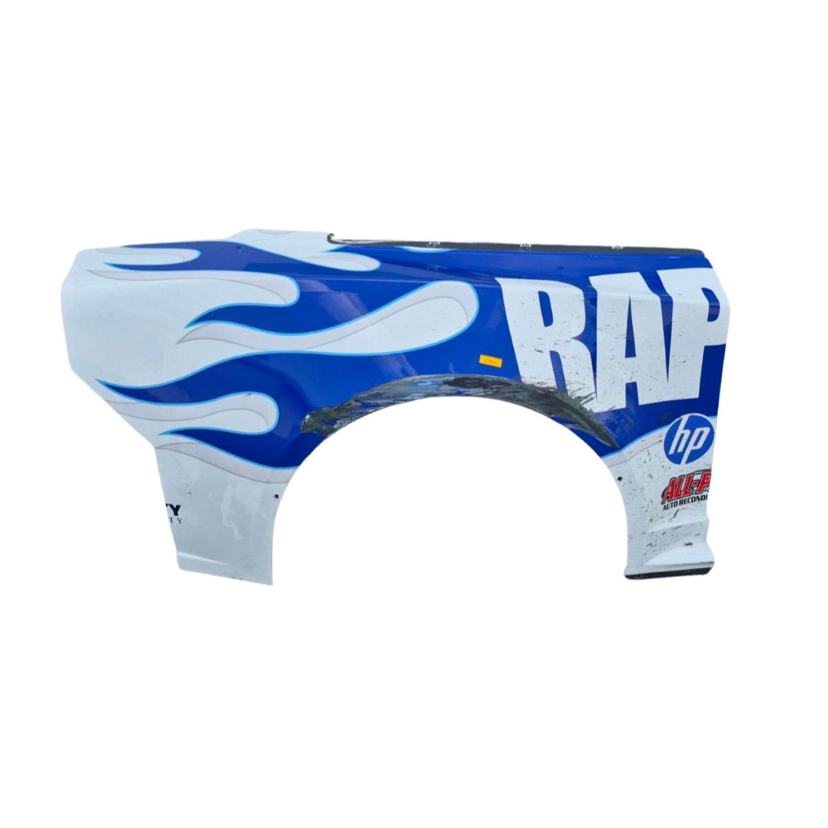 Race Used 2026 William Byron #24 Raptor Right Rear Quarter Panel - Iowa