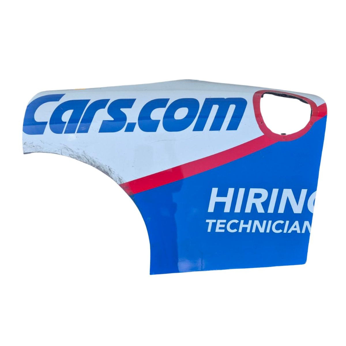 Race Used 2026 Corey Day #17 HendrickCars.com Partial Left Rear Quarter Panel (2 of 2) - Iowa