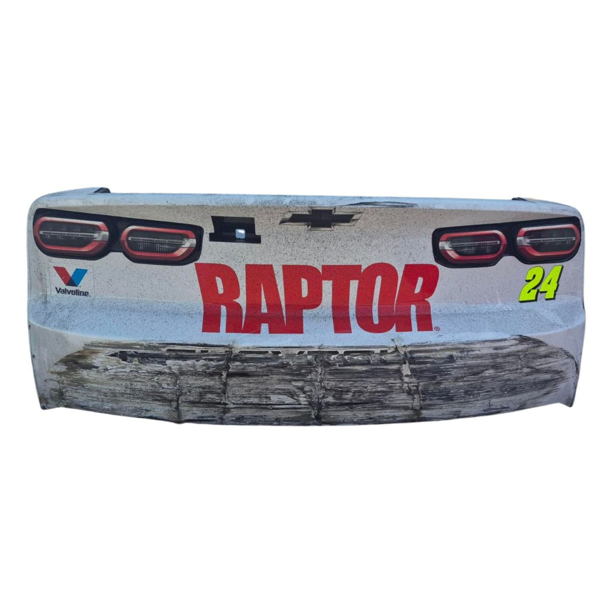 Race Used 2026 William Byron #24 Raptor Rear Bumper - New Hampshire