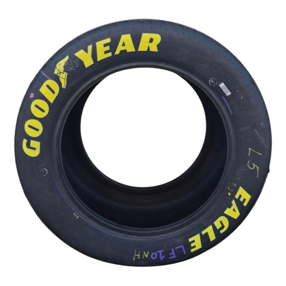 Race Used 2026 Kyle Larson #5 HendrickCars.com Tire - New Hampshire