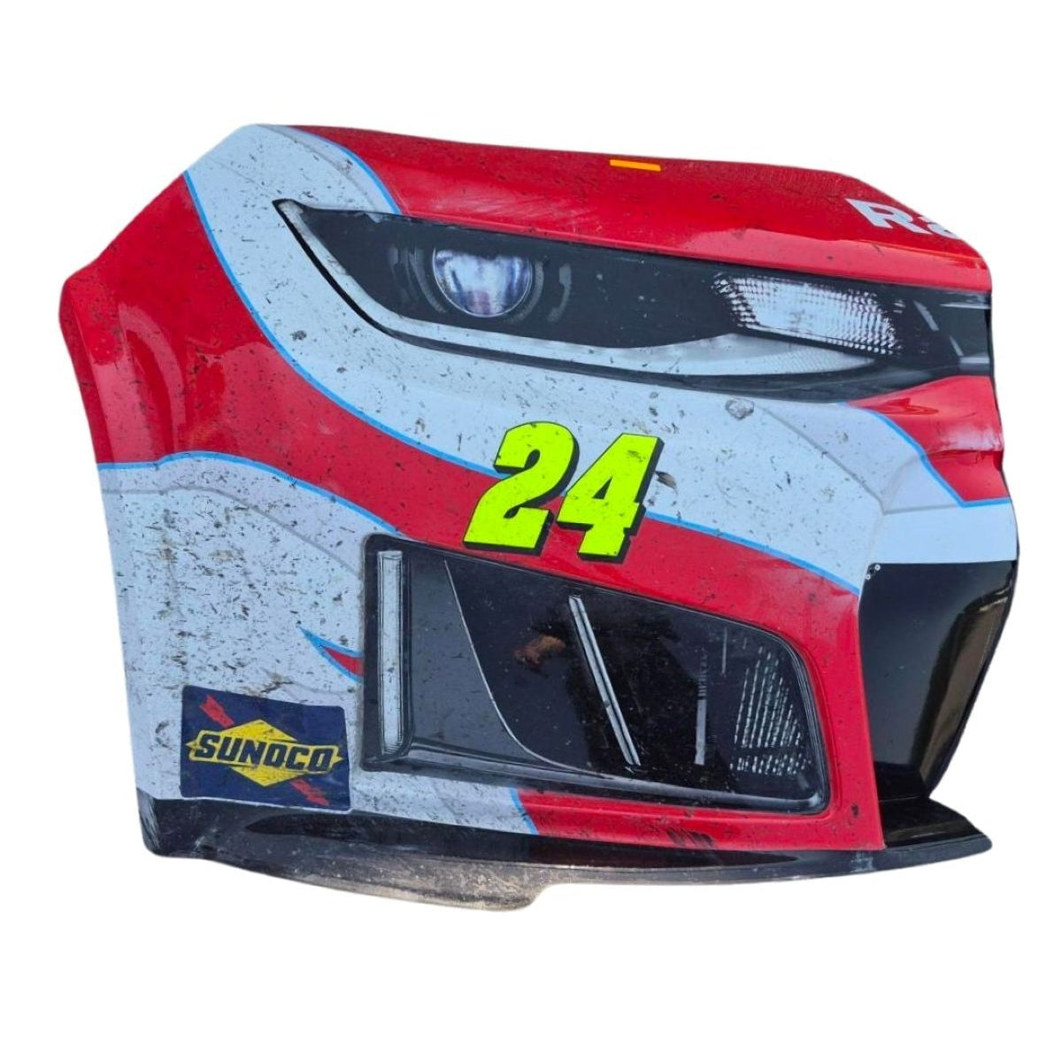 Race Used 2026 William Byron #24 Raptor Right Front Nose - Daytona 2