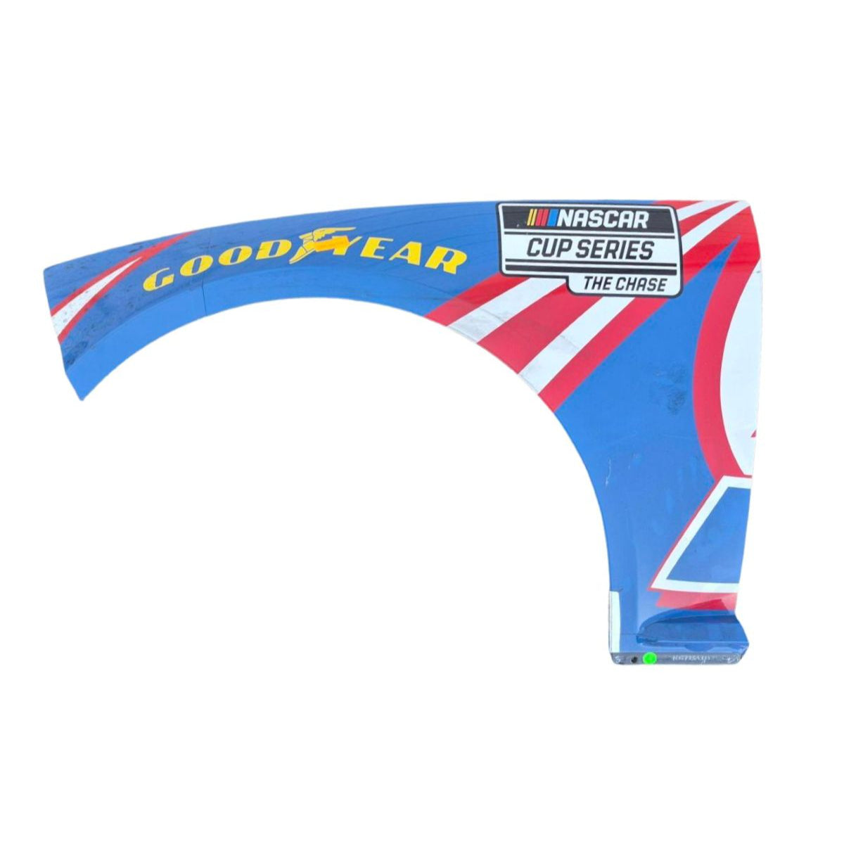 Race Used 2026 Kyle Larson #5 HendrickCars.com Left Front Fender - Darlington 2, Top 5, P.5