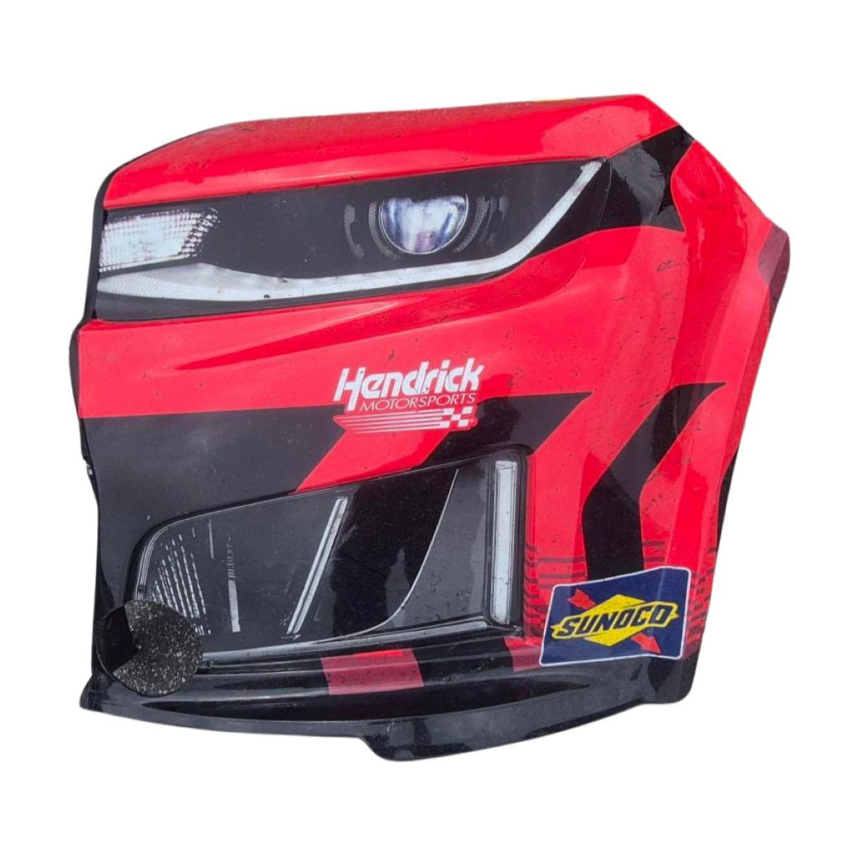 Race Used 2026 Chase Elliott #9 Llumar Left Front Nose - World Wide Technology Raceway