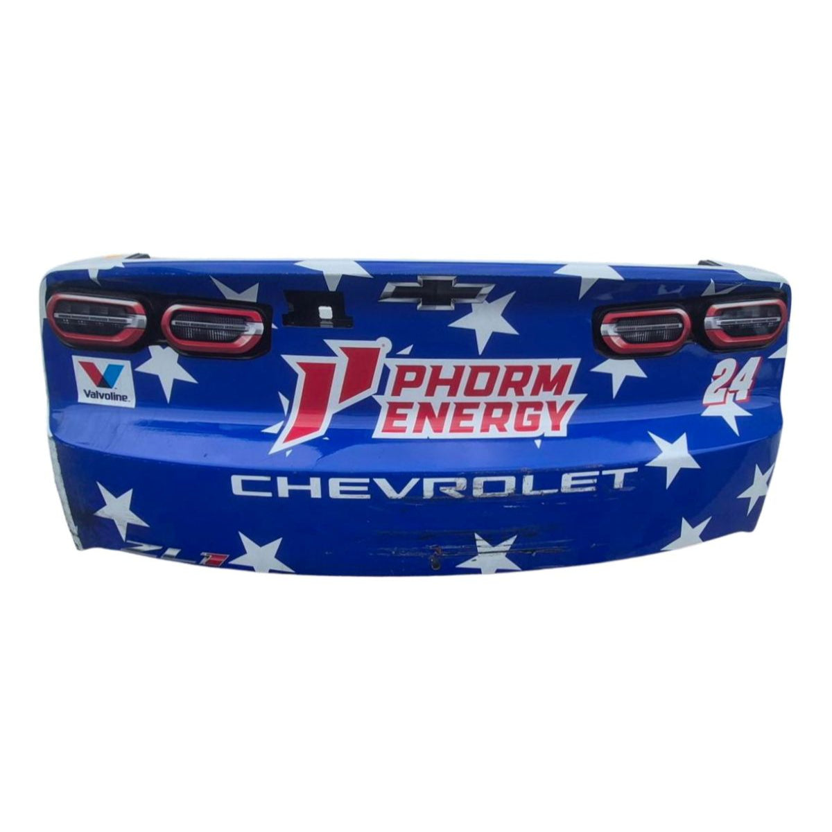 Race Used 2026 William Byron #24 Phorm Energy Rear Bumper - World Wide Technology Raceway, P.4