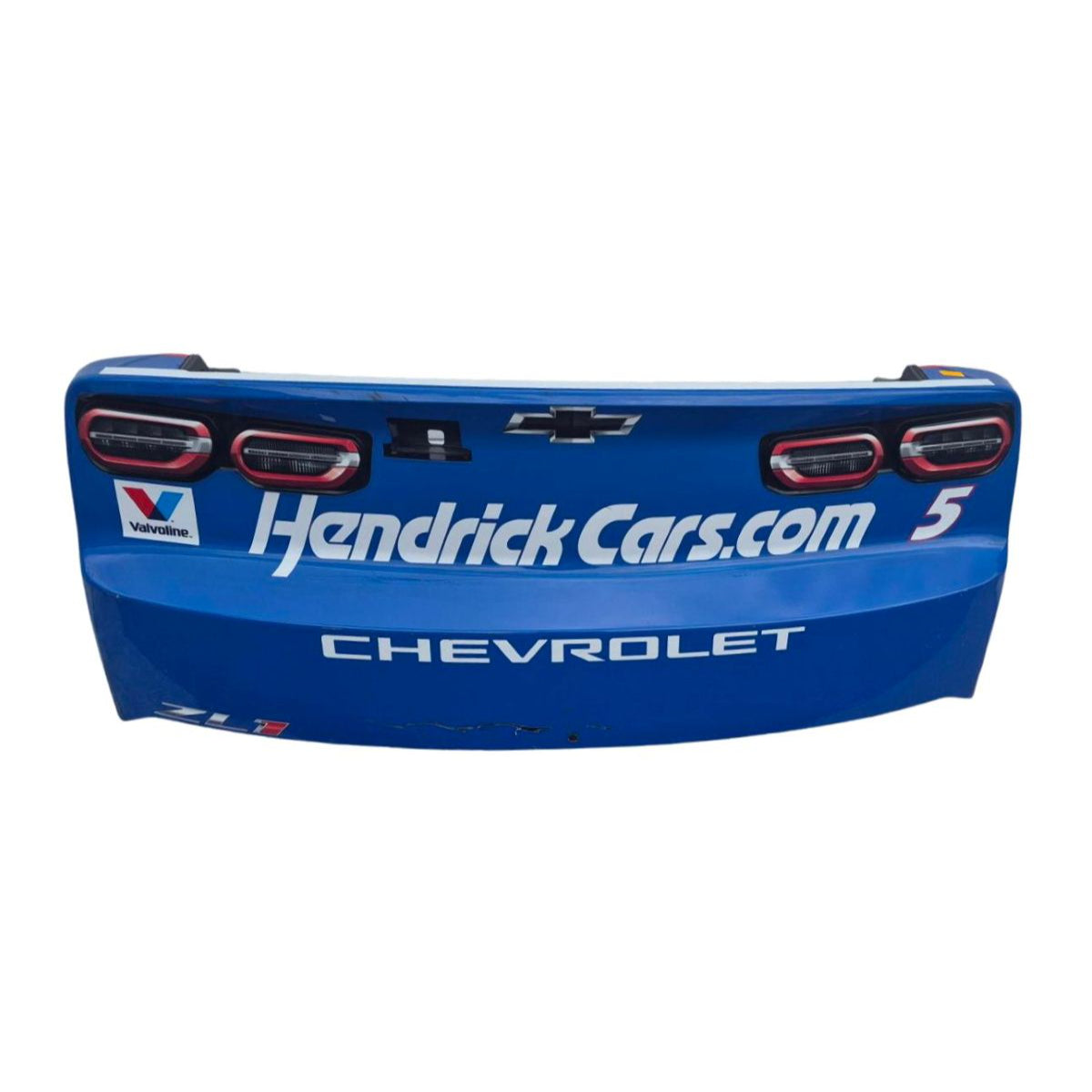 Race Used 2026 Kyle Larson #5 HendrickCars.com Rear Bumper - Bristol 2, Pole, P.2