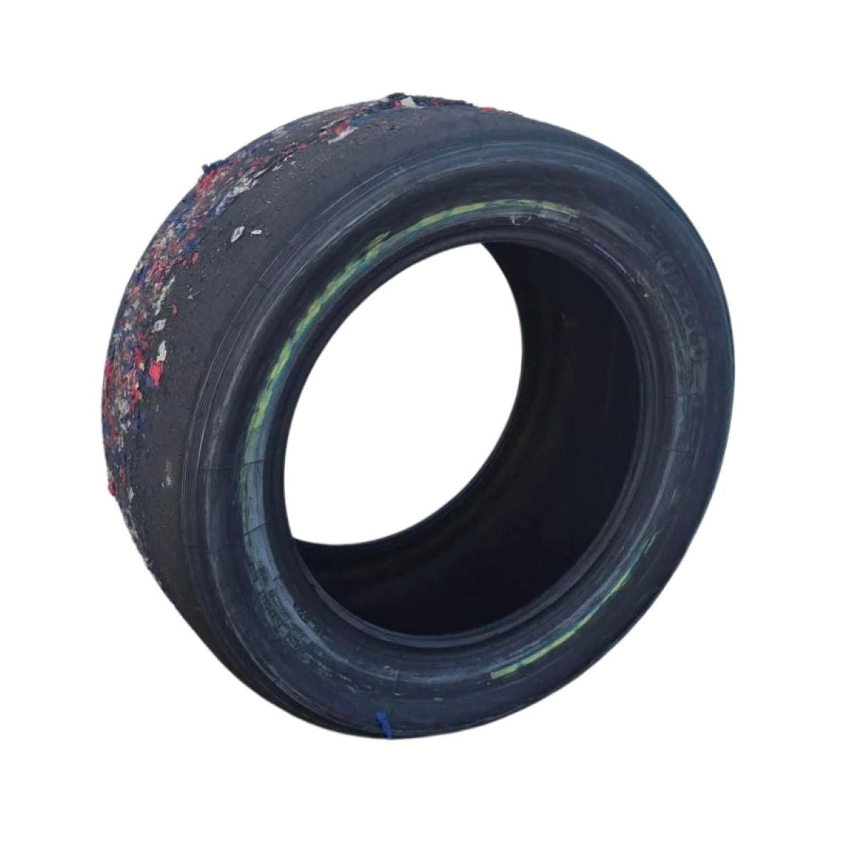 Race Used 2026 Kyle Larson HendrickCars.com Right Front Victory Lane Tire - St. Louis, Win