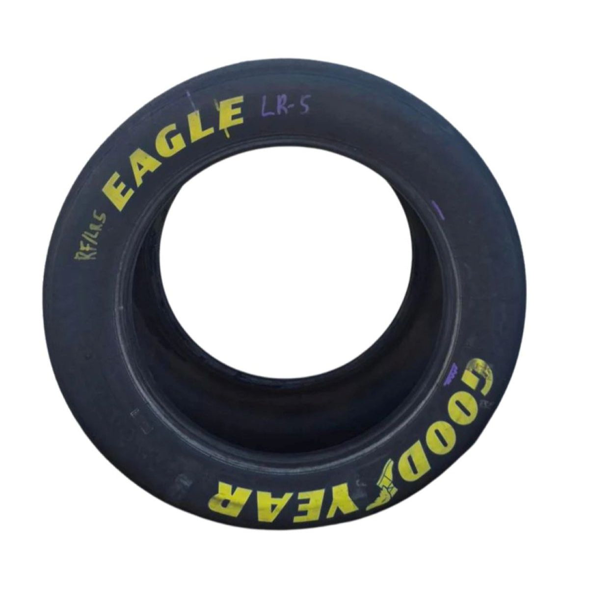 Race Used 2026 Kyle Larson HendrickCars.com Patriotic Tire - Inaugural Naval Base Coronado, P.3