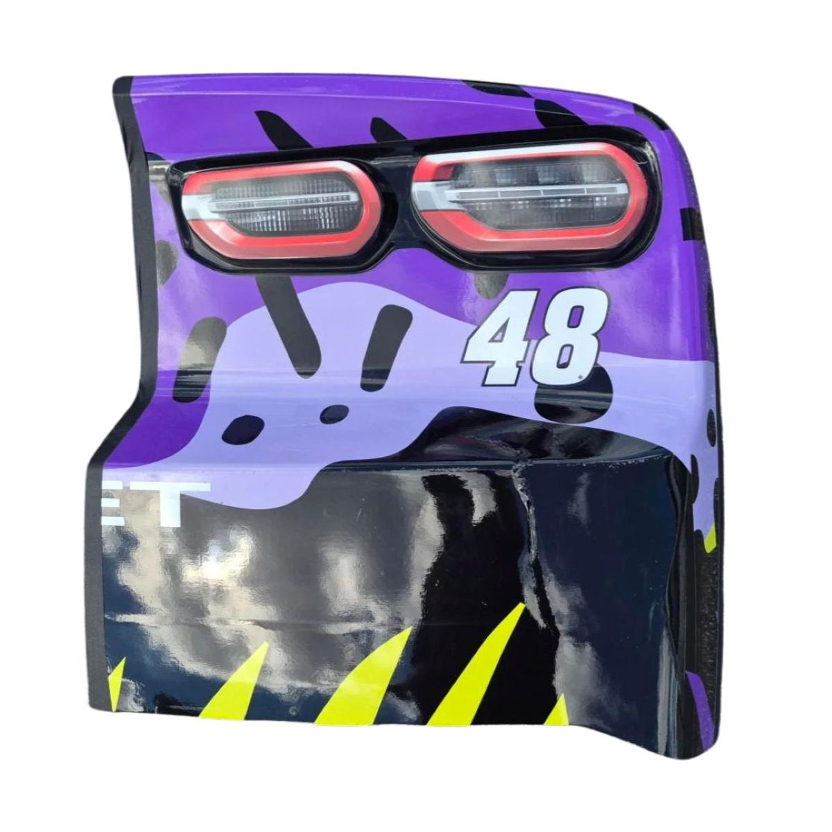 Race Used 2026 Alex Bowman #48 Ally Fan Vote Right Rear Bumper - Kansas 2