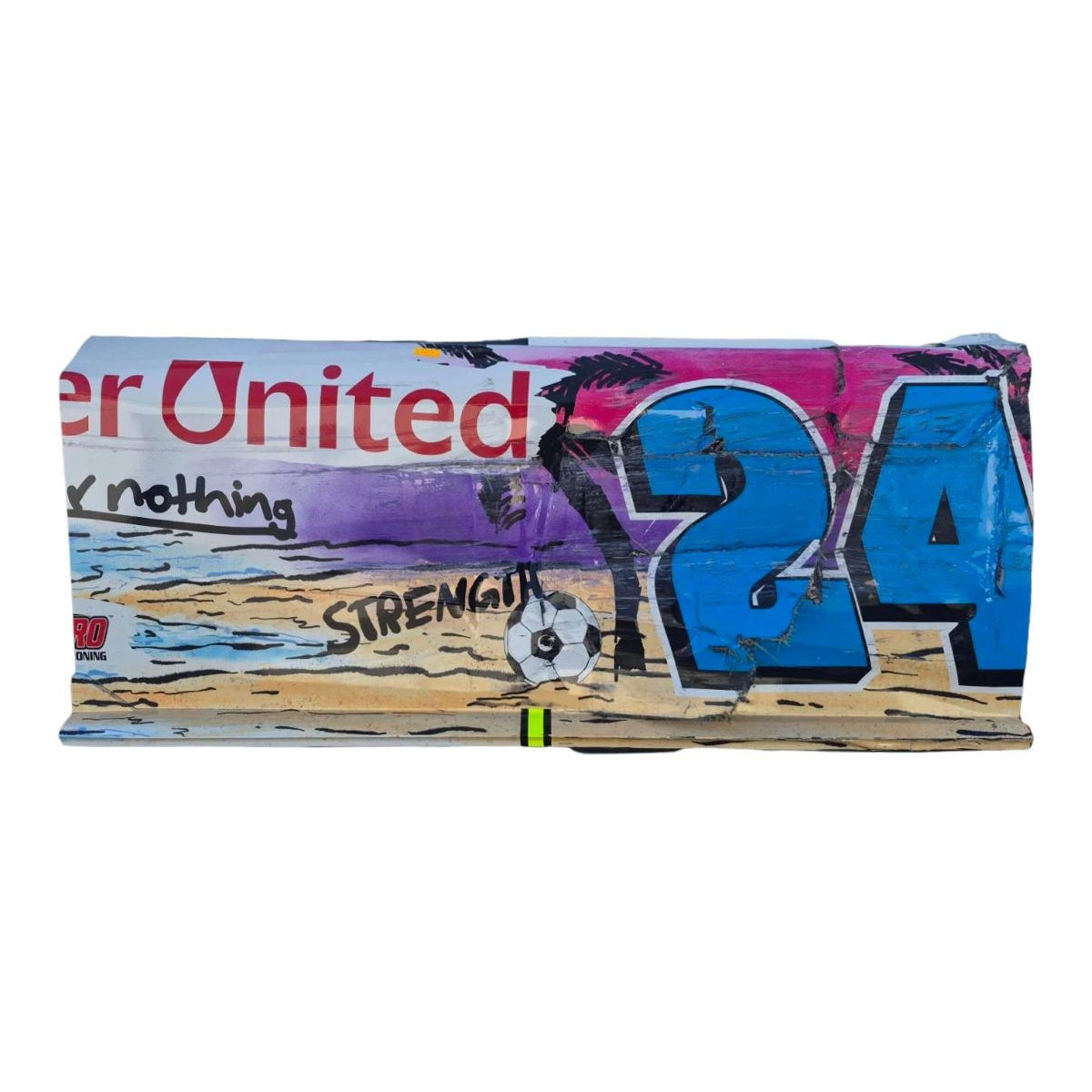Race Used 2026 William Byron #24 Valvoline Blood Cancer United Right Side Door - Charlotte 2