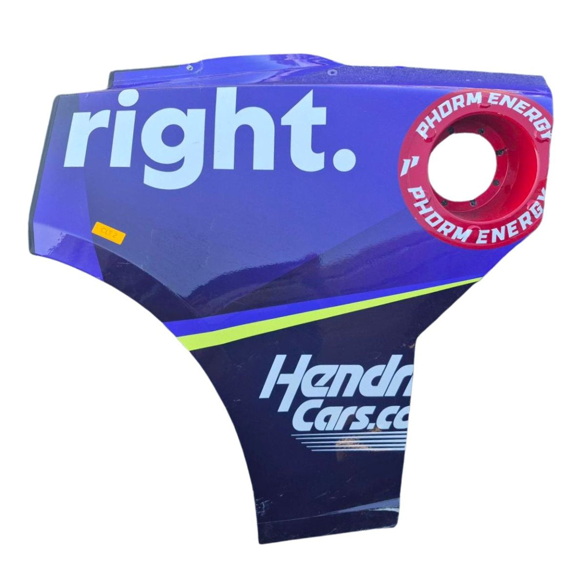 Race Used 2026 Alex Bowman #48 Ally Left Rear Quarter Panel (2 of 2) - Charlotte 2