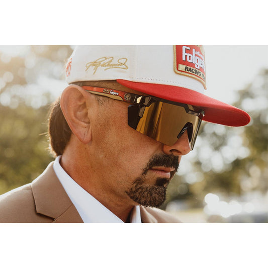 Tim Richmond #25 Folgers Heatwave Visual Future Tech Copper Lens Sunglasses