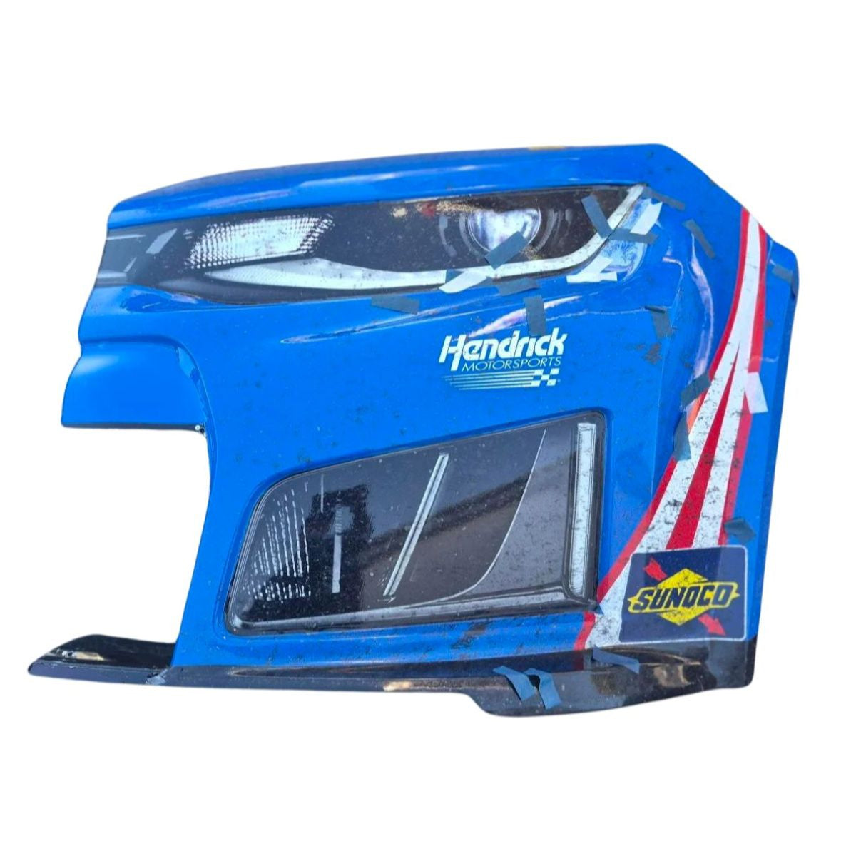 Race Used 2026 Kyle Larson #5 HendrickCars.com Left Front Nose - Kansas 2, Win